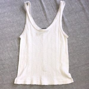 White Brandy Melville Tank Top